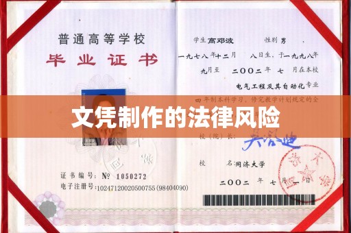 叶县文凭制作的法律风险